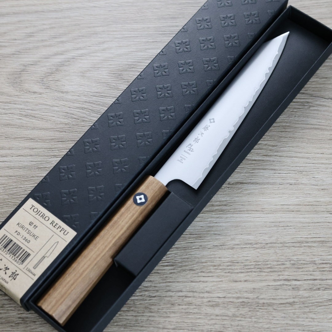 藤次郎 烈風 蔬果刀 150mm 粉末鋼