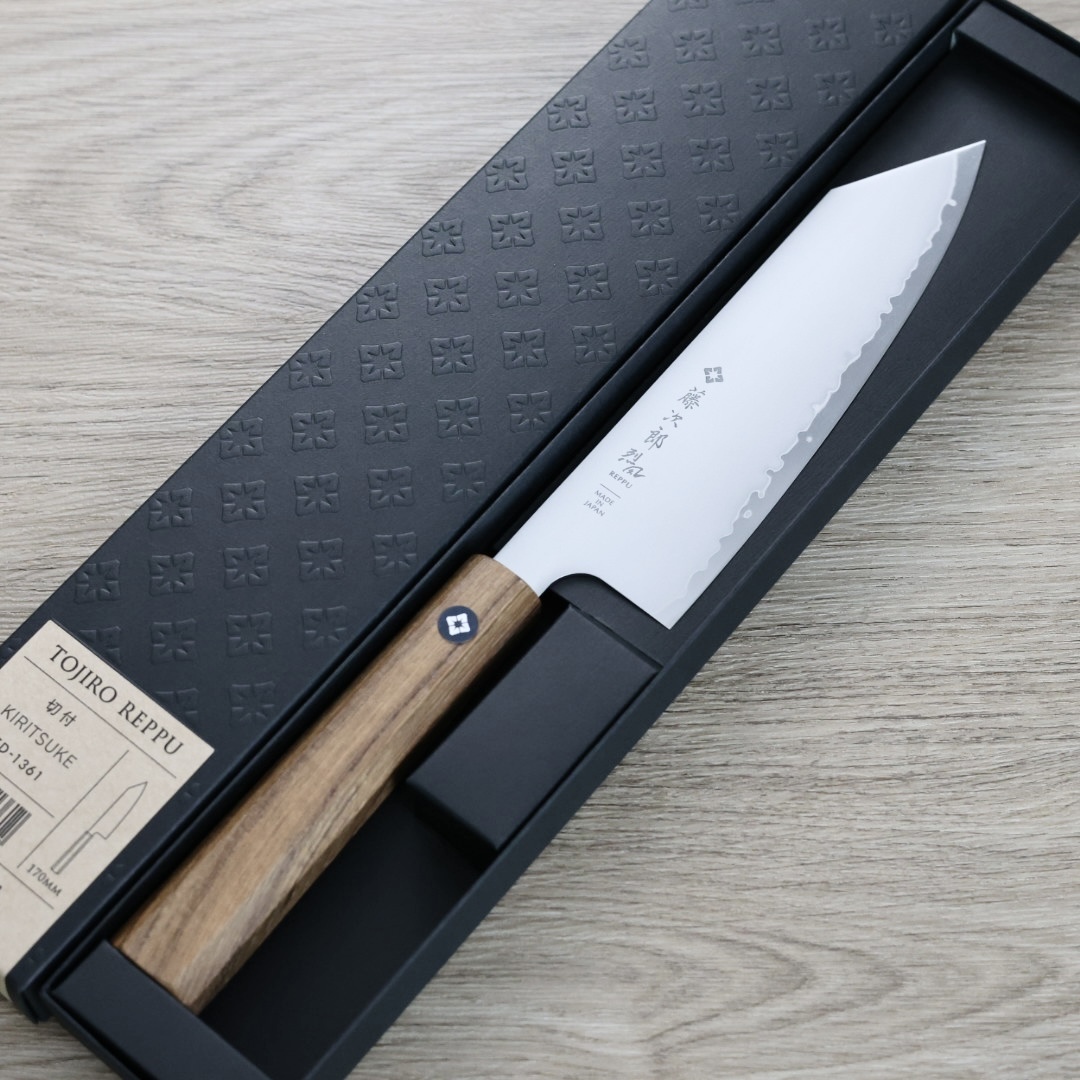 藤次郎 烈風 切付牛刀 170mm 粉末鋼