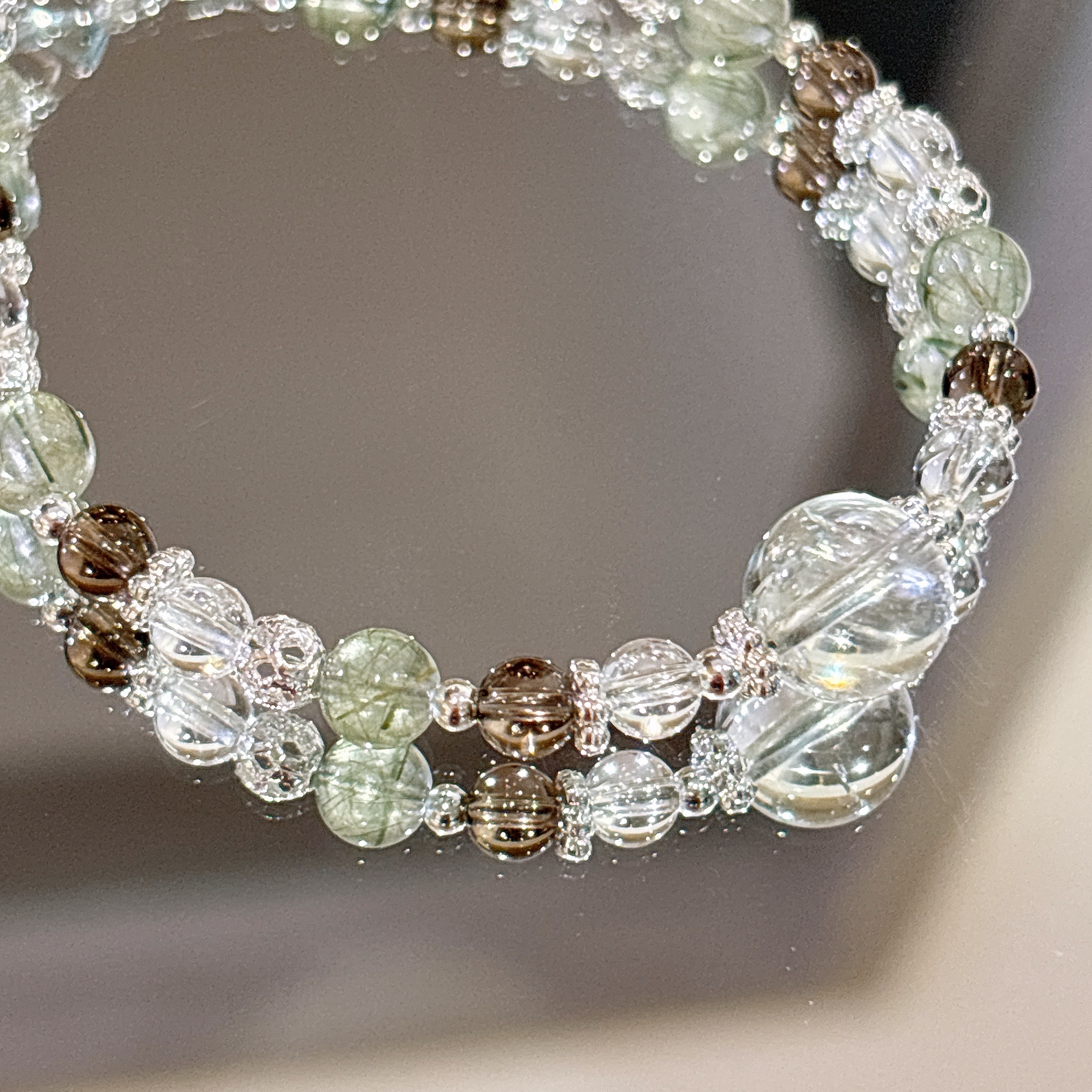 凝聚財富防小人 | Olive | 綠水晶