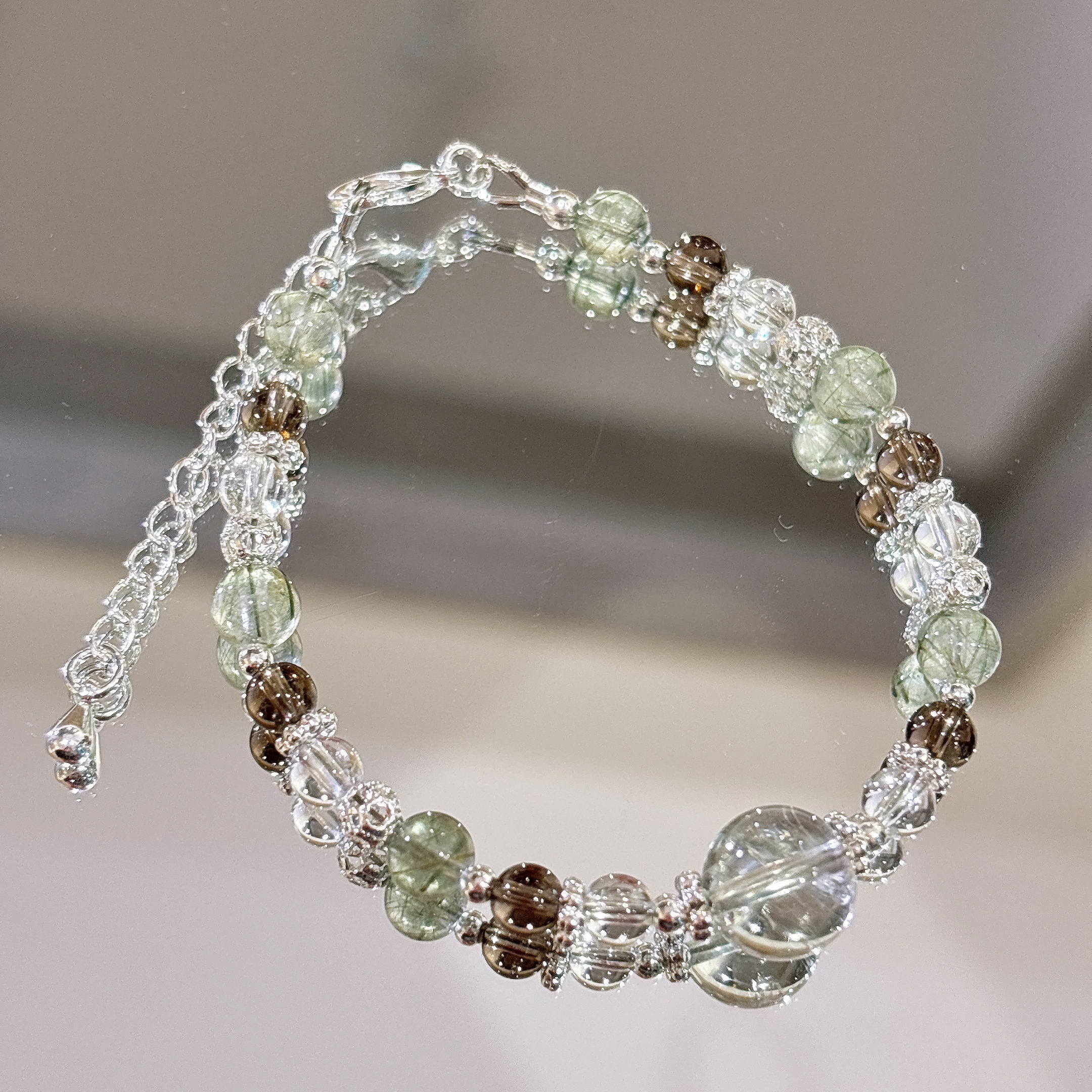 凝聚財富防小人 | Olive | 綠水晶