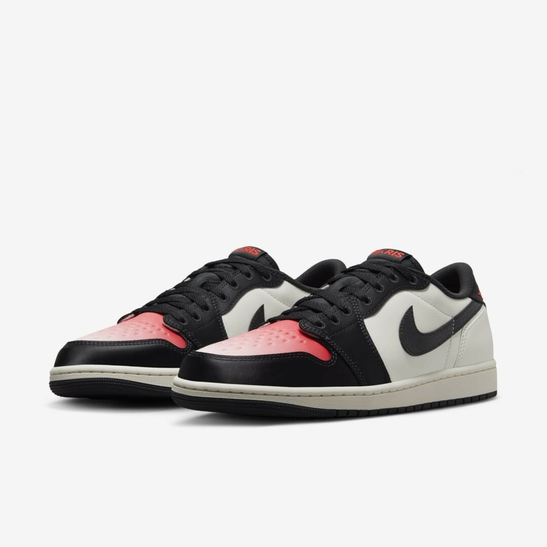 KTQ STORE ‧ PSG x Air Jordan 1 Low OG "Sail and Off-Noir" 漸變粉紅 HF8828-100
