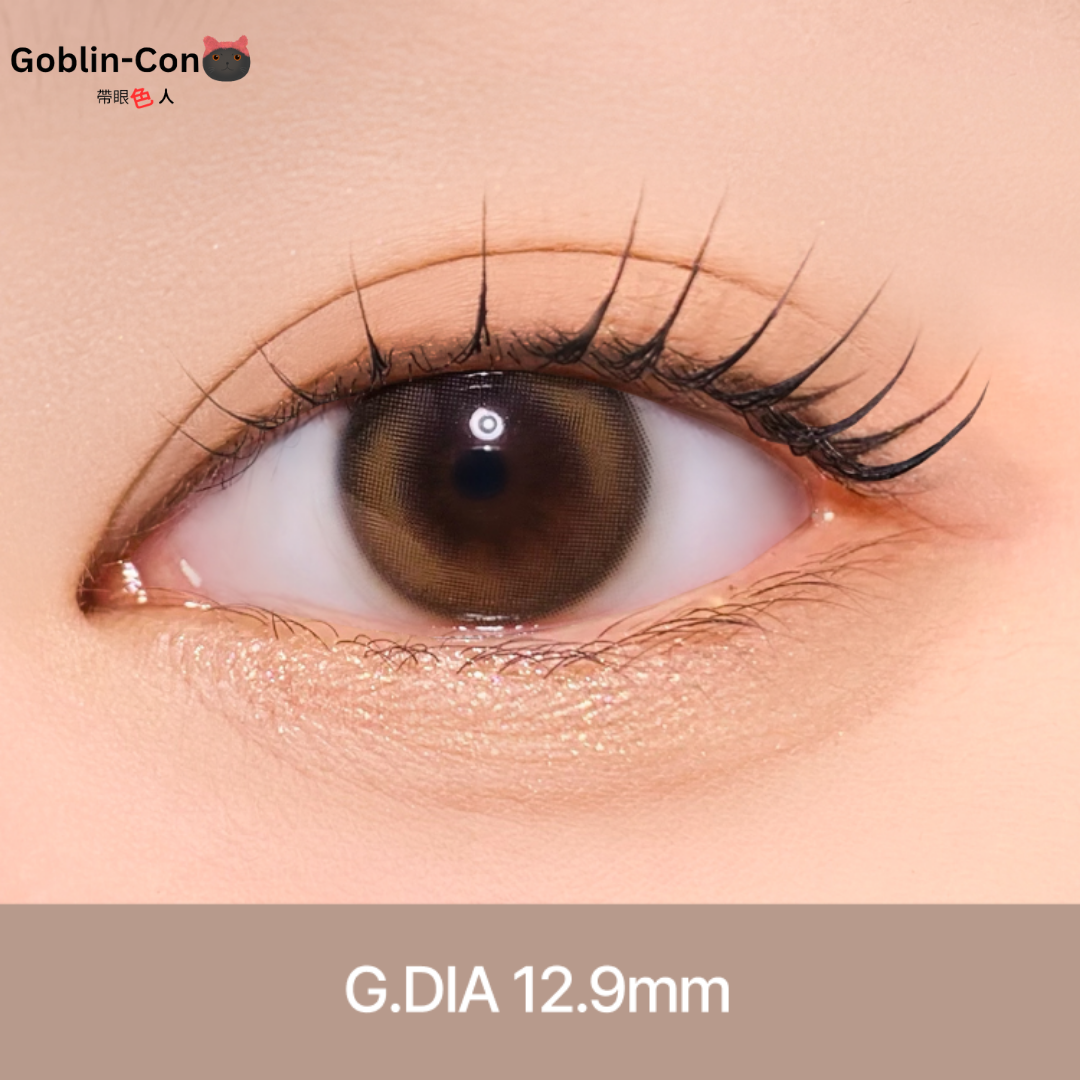 [月拋] LENSSIS 1 Month FUZZ Choco 月拋彩妝隱形眼鏡｜每盒2片