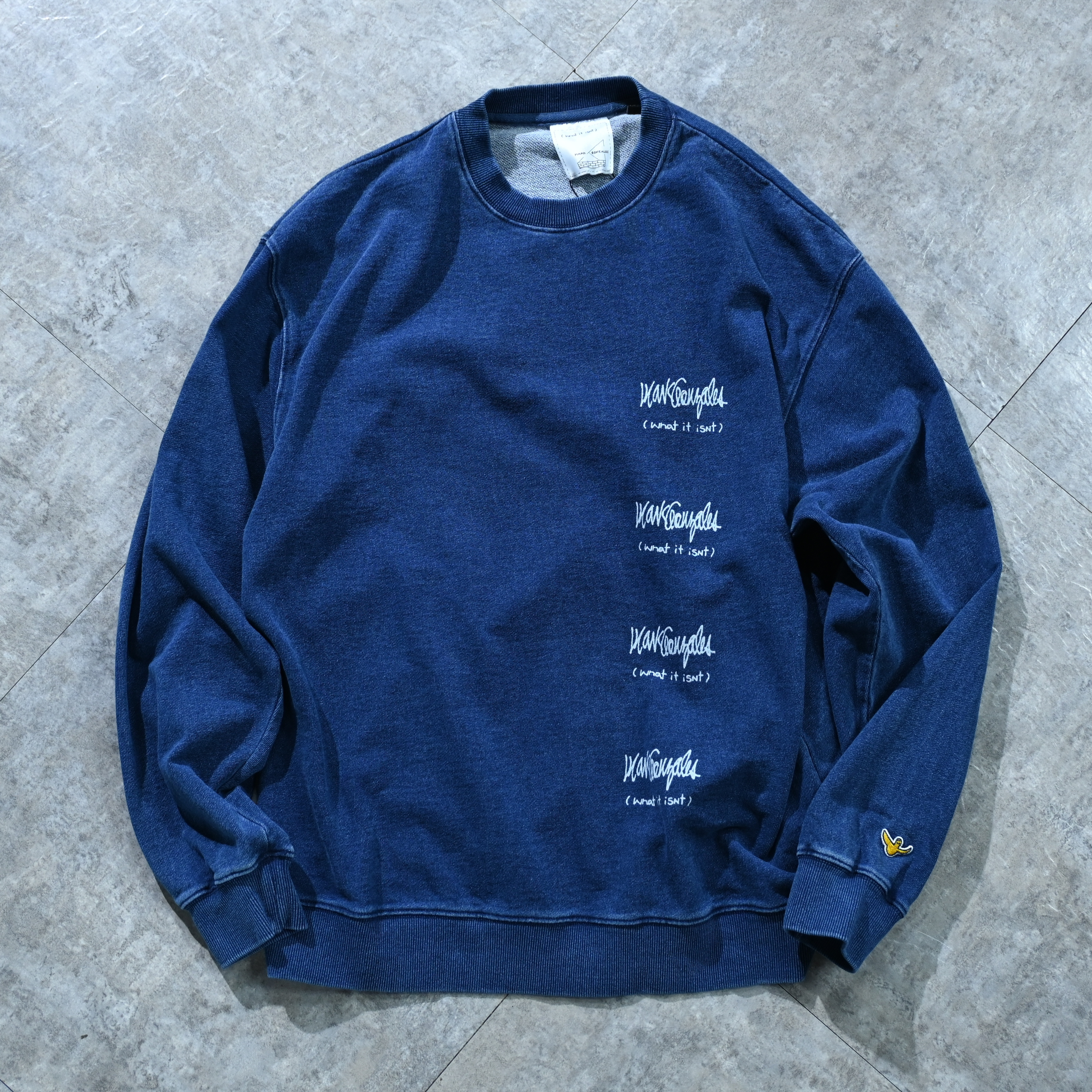 (What it isNt) ART BY MARK GONZALES Indigo Sweatshirt