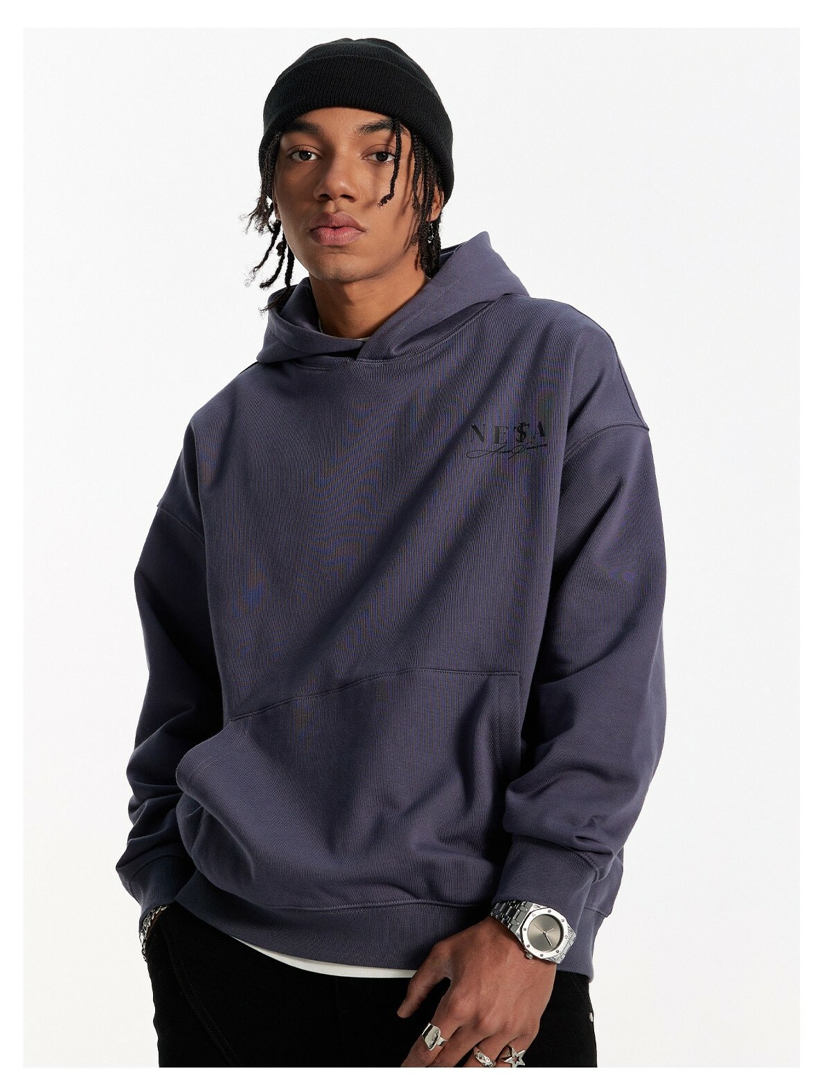 STK SmallTownKid 背後LOGO 多色基礎 帽T