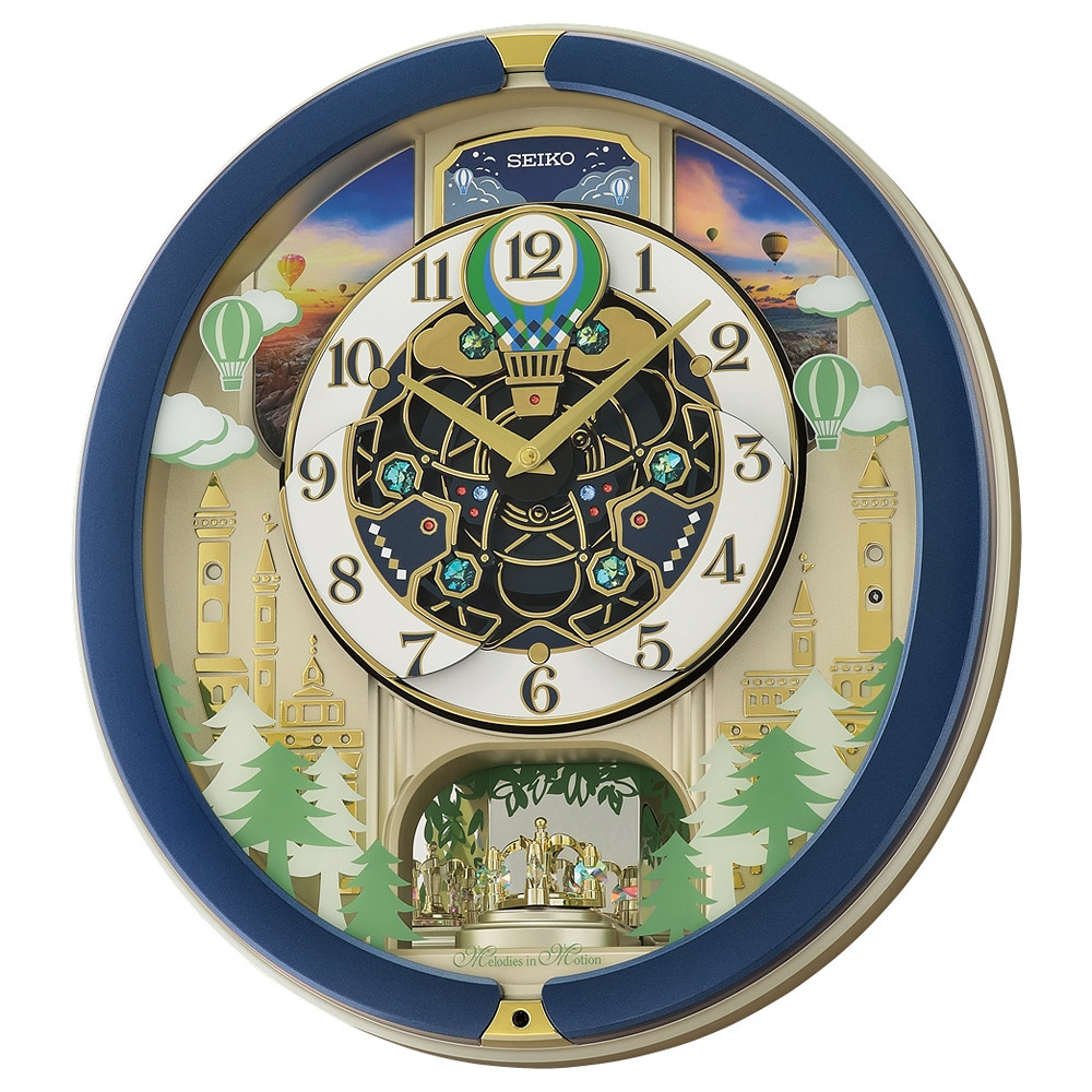 (預購)【SEIKO 精工】QXM398L 森林 整點報時 音樂 時鐘 掛鐘