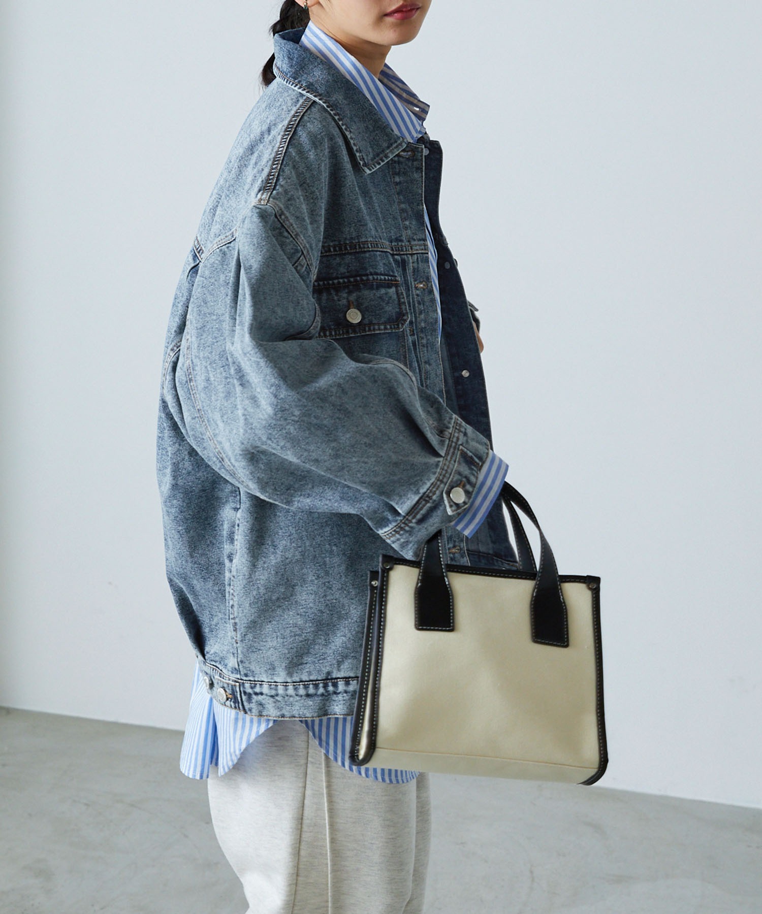 🇯🇵 FORKSY. 牛仔外套 水洗 黑色 藍色 染色 男女 / 現貨✨