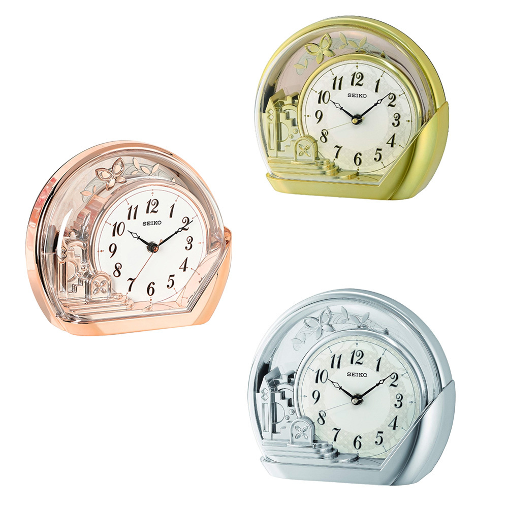 (預購)【SEIKO 精工】QXN232 典雅 復古風 搖動 擺飾 座鐘