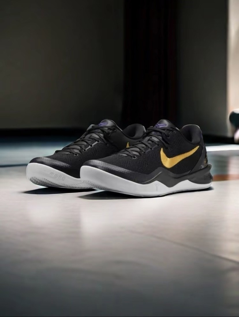 (現貨秒發)Nike Kobe 8 Protro “Lakers Home” 黑黃 籃球鞋 HF9550-001
