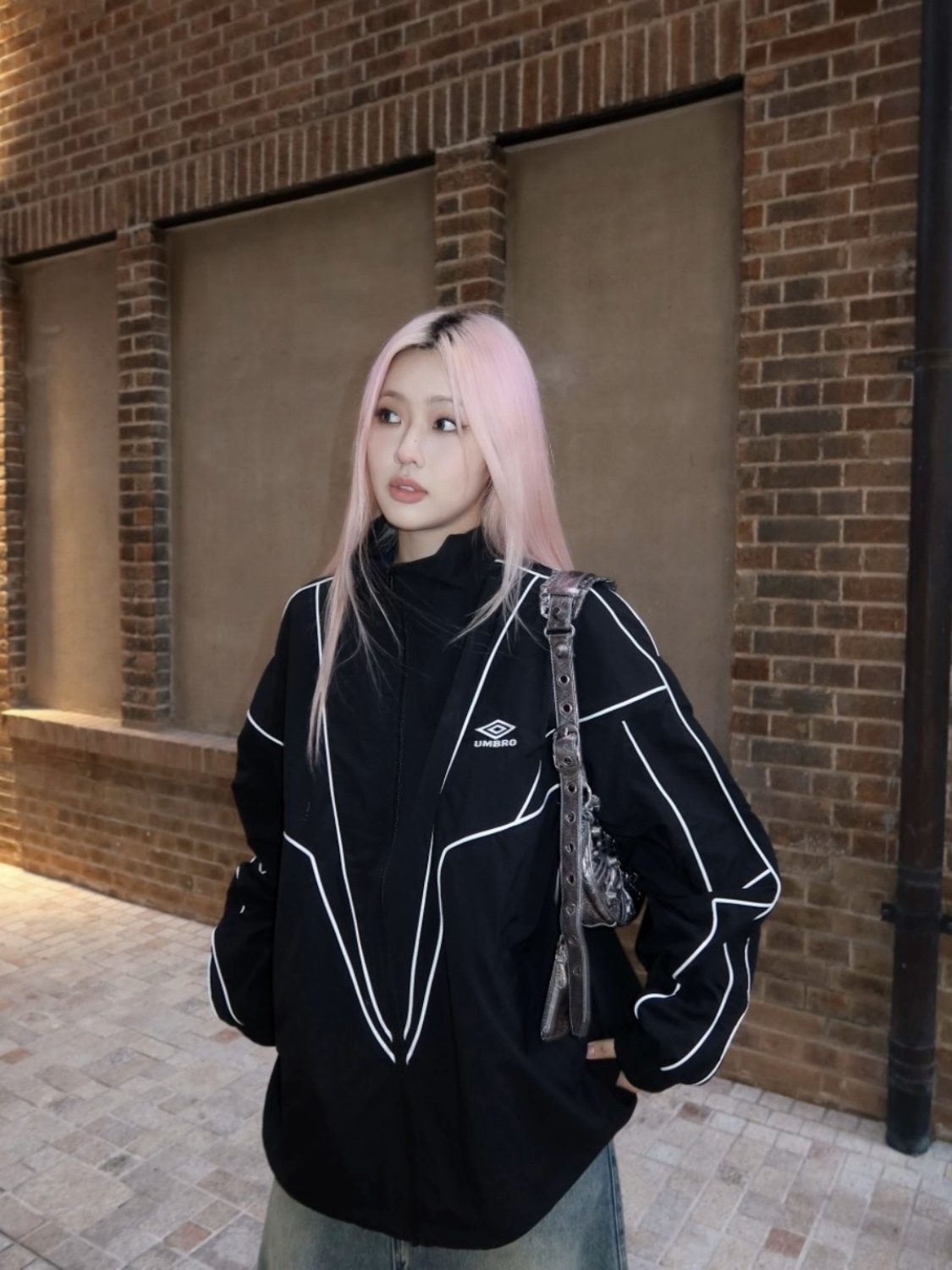 【Focus Store】預購 Umbro 23SS Splice Track Jacket "Black" 黑色 拼接教練外套 U2123350720