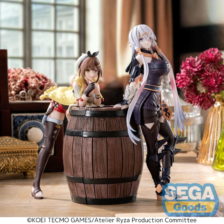 SEGA 萊莎的鍊金工房 Luminasta 萊莎琳·斯托特 /莉拉·德西亞斯 景品 一對