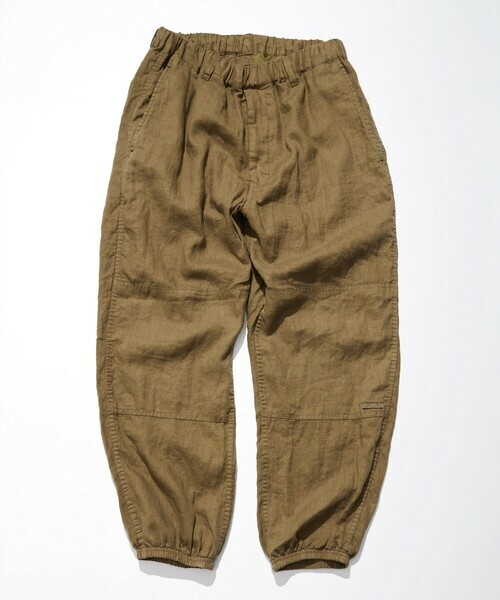CAHLUMN Linen Gym Tapered Pant 亞麻錐形長褲