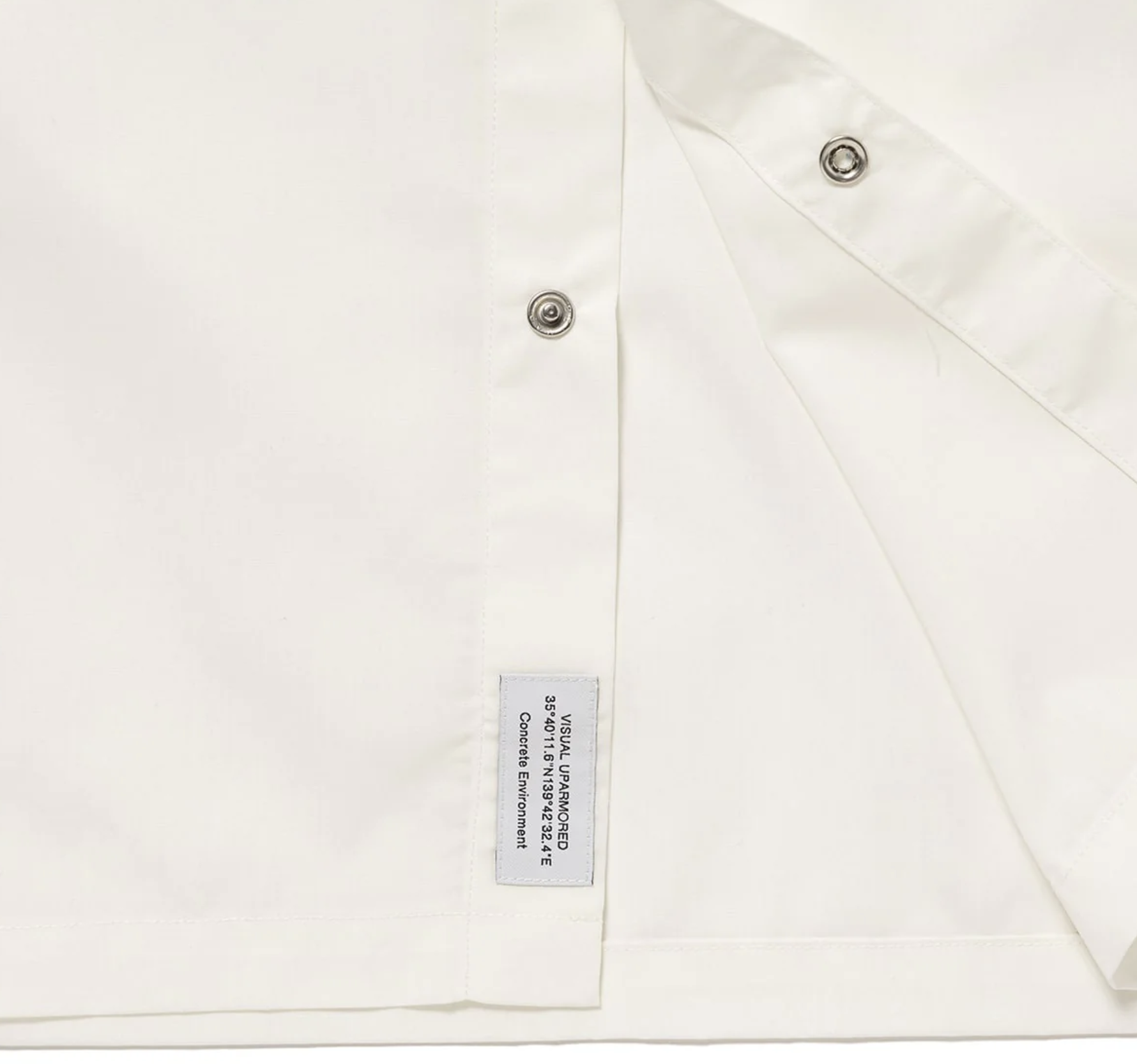 WTAPS Repo / LS / CTPL Broadcloth White