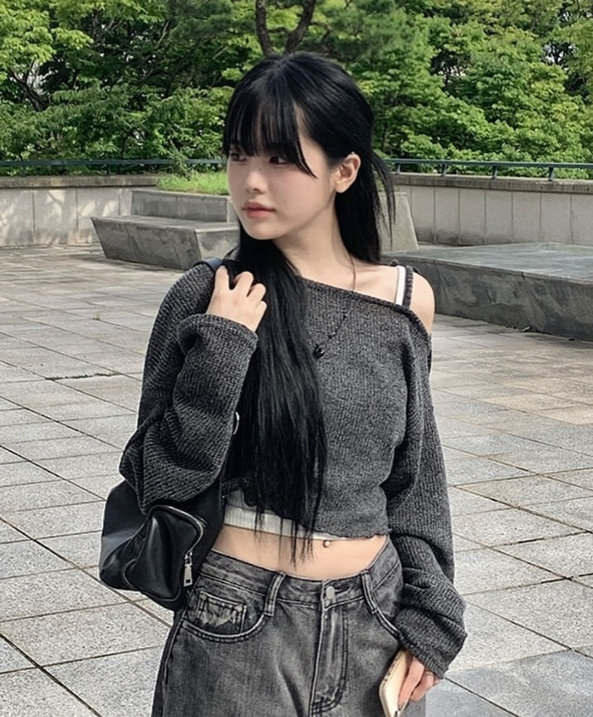 KR OFF SLASH KNIT (3 COLORS)