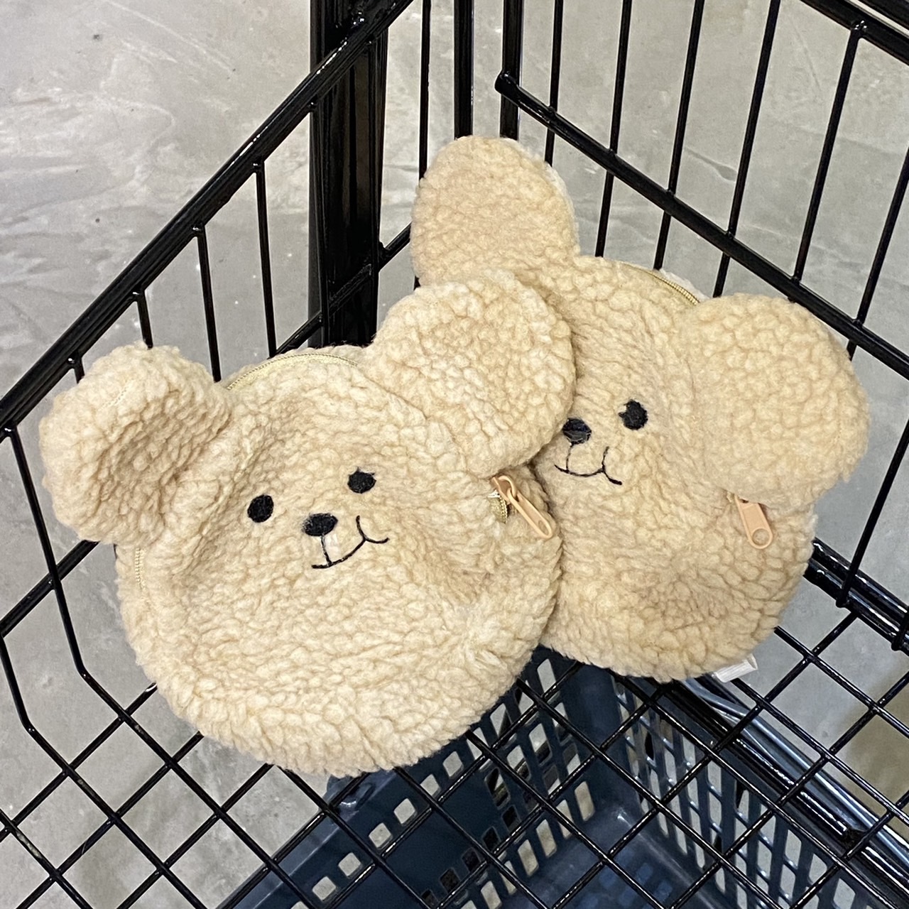 《4831》ins風可愛小熊零錢包