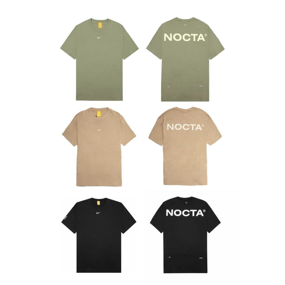 Nike x Nocta T-Shirt 短袖 短T 卡其/油果綠 FN7664-200/FN7664-386