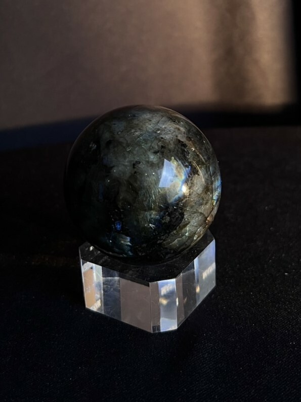 拉長石球 Labradorite