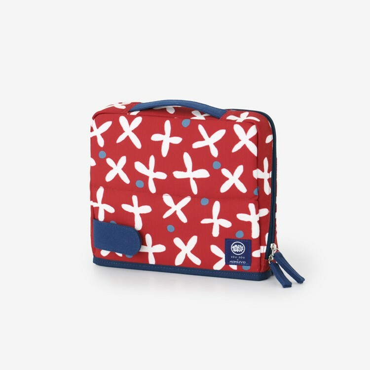 SOU・SOU × KOKUYO 可站立包中包 / 蘿蔔草 69045459999