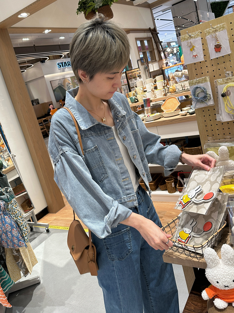 減齡俏皮丹寧外套