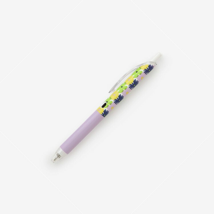 SOU・SOU × KOKUYO 按壓式中性筆-落落大方 0.5mm  黑