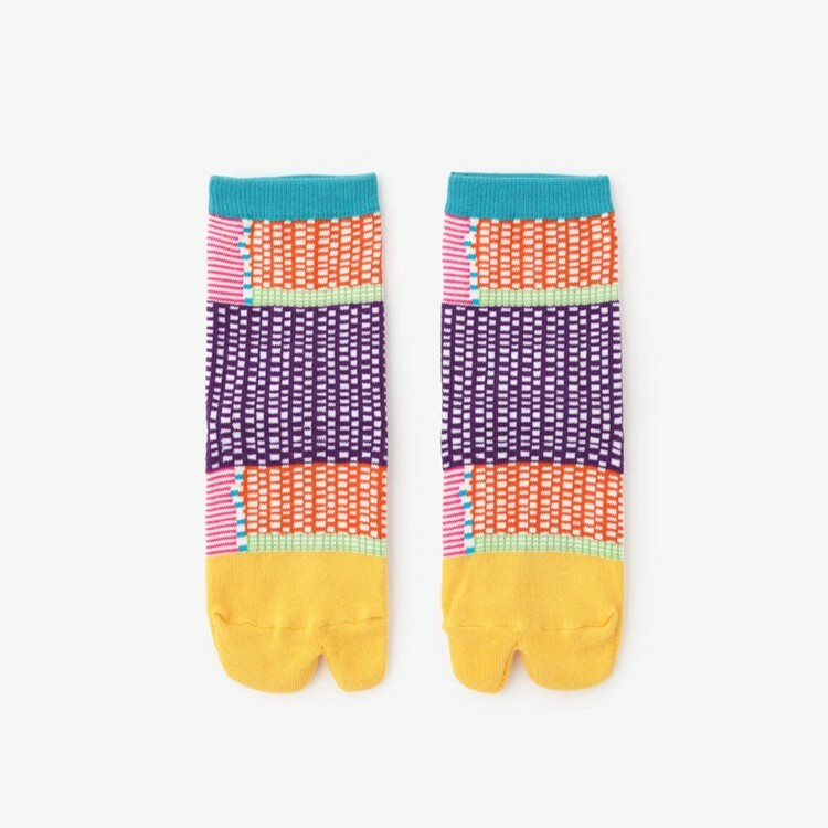 SOU・SOU 兒童分趾襪(普通長度) 點線 宮美 [12-14cm]