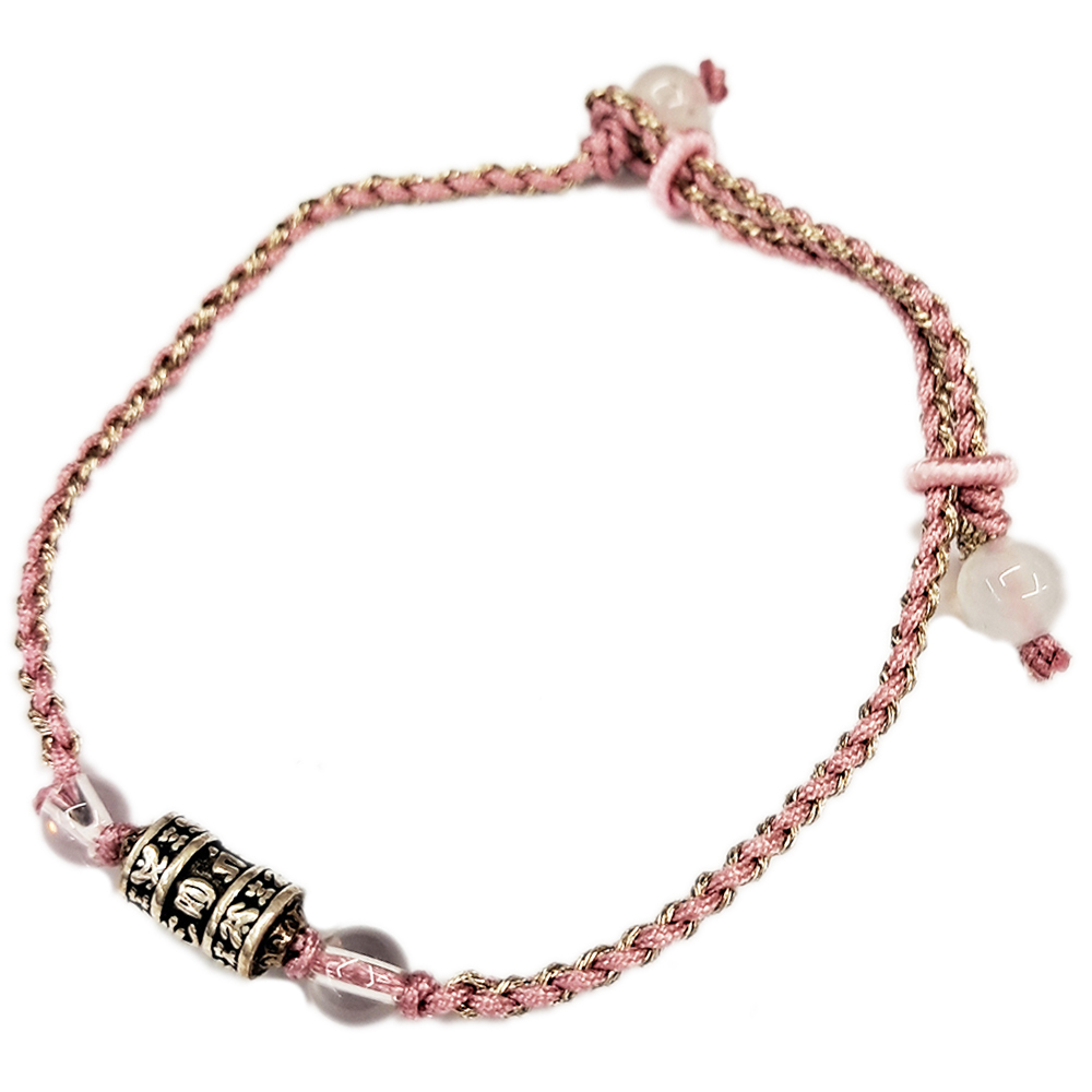 轉經輪{純銀}紅玉髓 中國結手鍊【十方】151513