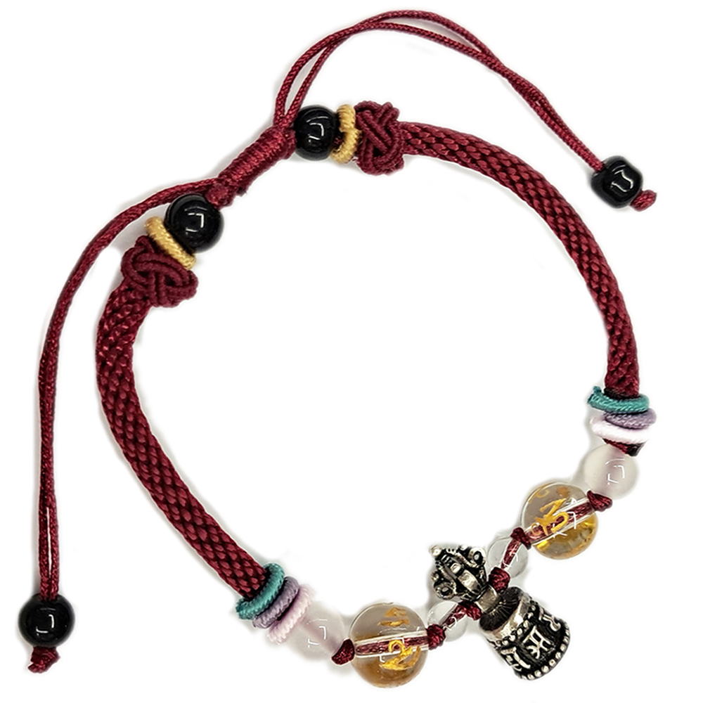 金剛鈴{純銀}中國結手鍊【十方】151555