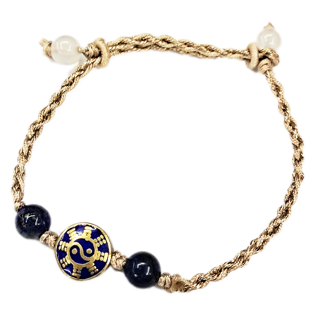 太極八卦{純銀}中國結手鍊【十方】151608