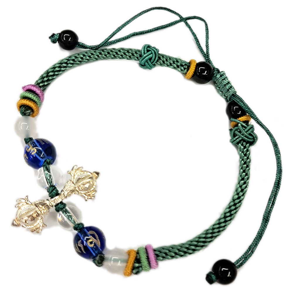 金剛杵{純銀}中國結手鍊【十方】151660