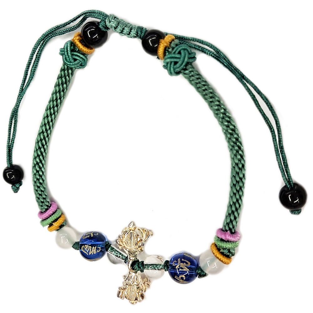 金剛杵{純銀}中國結手鍊【十方】151660