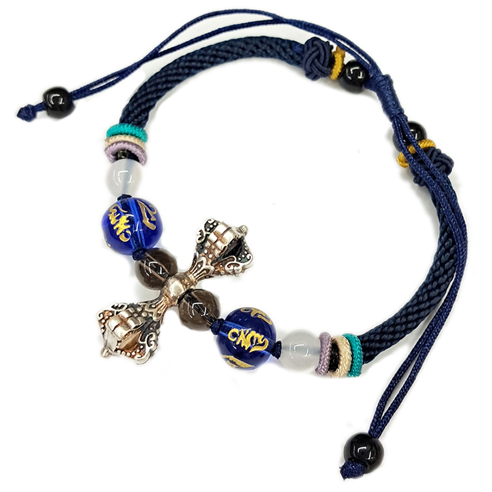 金剛杵{純銀}中國結手鍊【十方】151737