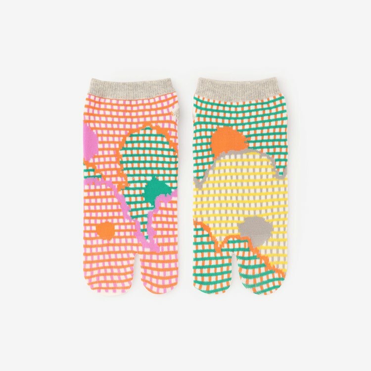 SOU・SOU 分趾襪 (腳踝長度)  / 多彩【23〜25cm​】