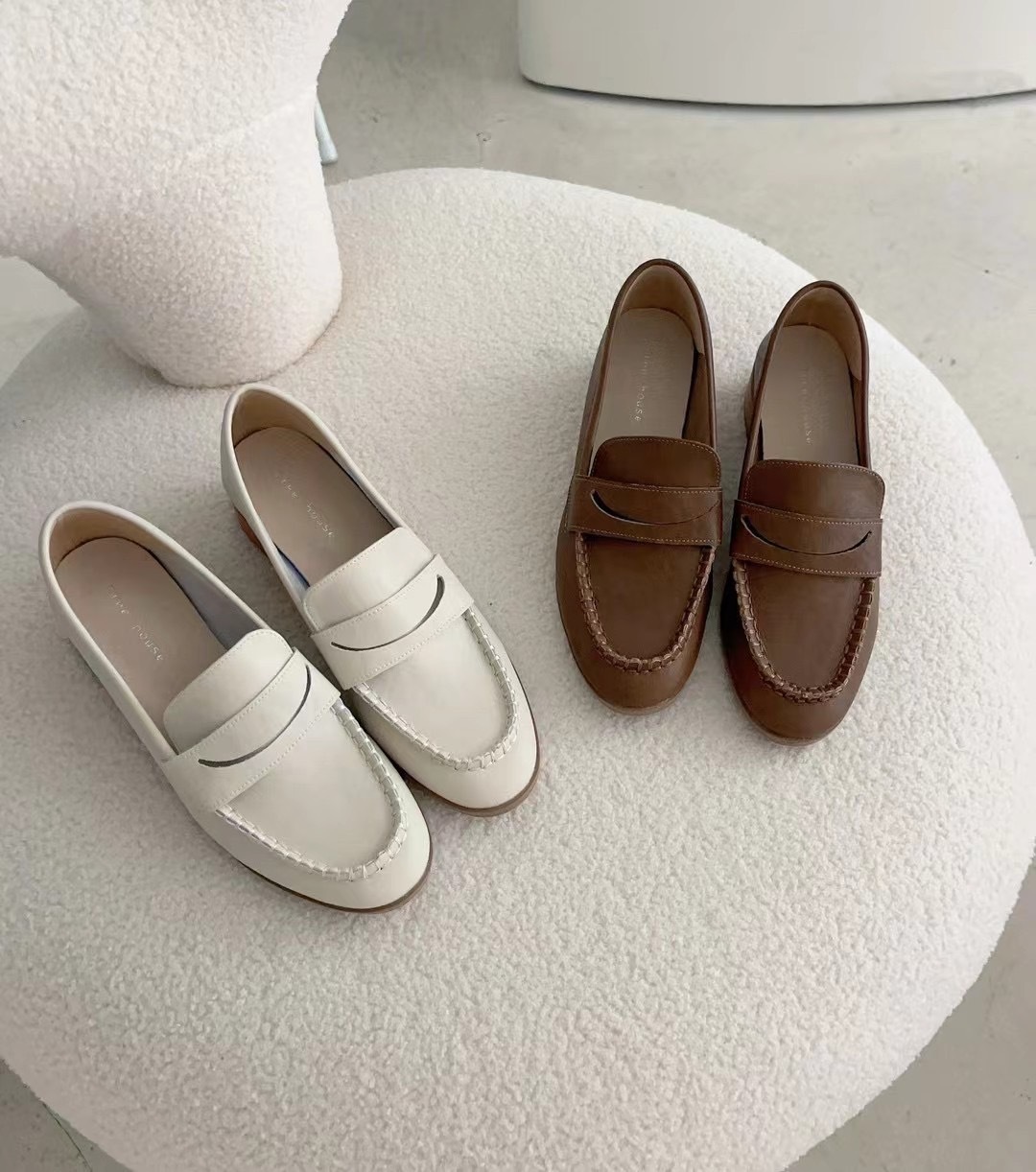 簡約素雅牛皮小單鞋♠️