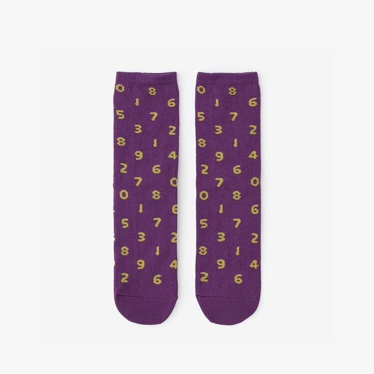 SOU・SOU 圓頭襪(普通長度) / 十數 京紫【25〜28cm​】