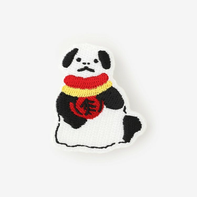 SOU・SOU 刺繡胸針 / 土人偶 狗