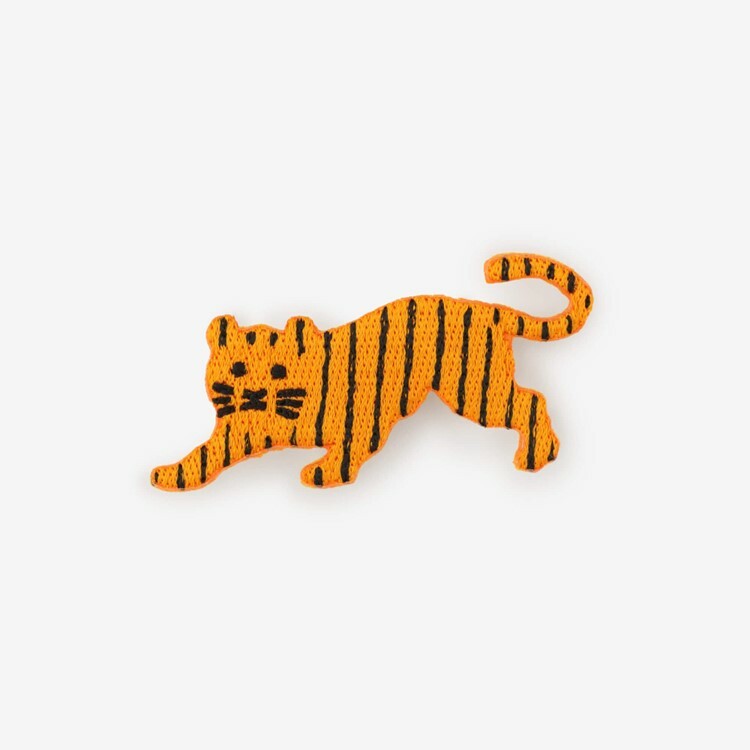 SOU・SOU 刺繡胸針 / 老虎