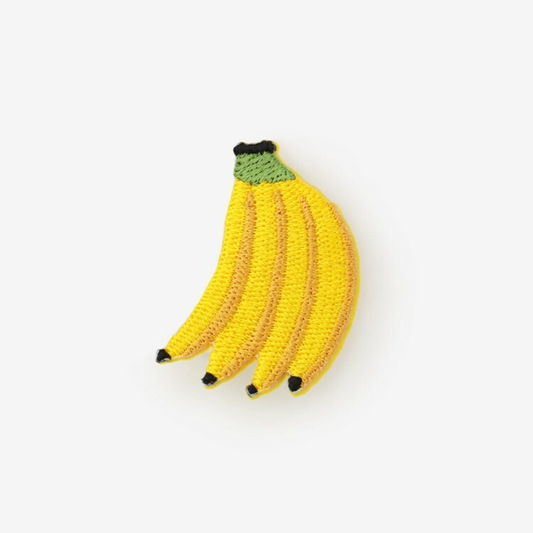 SOU・SOU 刺繡胸針 / 香蕉
