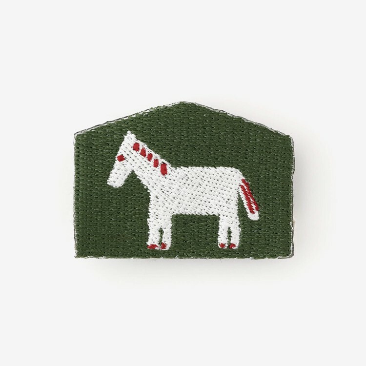 SOU・SOU 刺繡胸針 / 馬