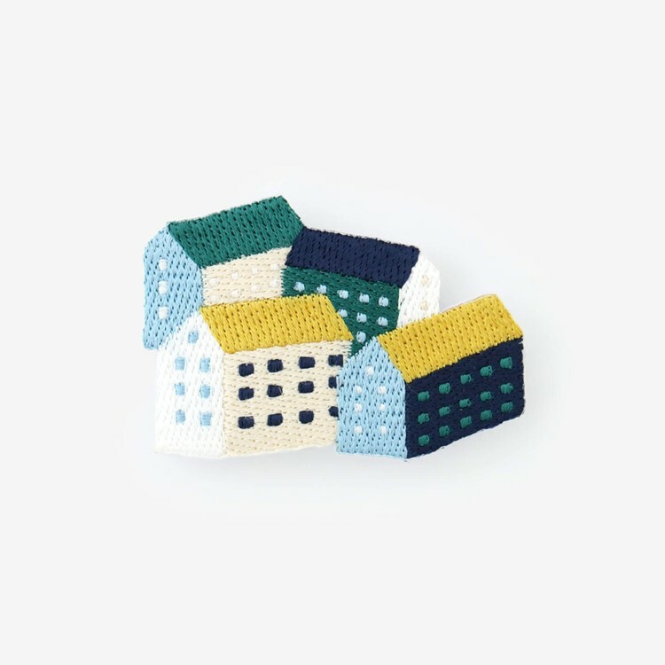 SOU・SOU 刺繡胸針 / 北之國