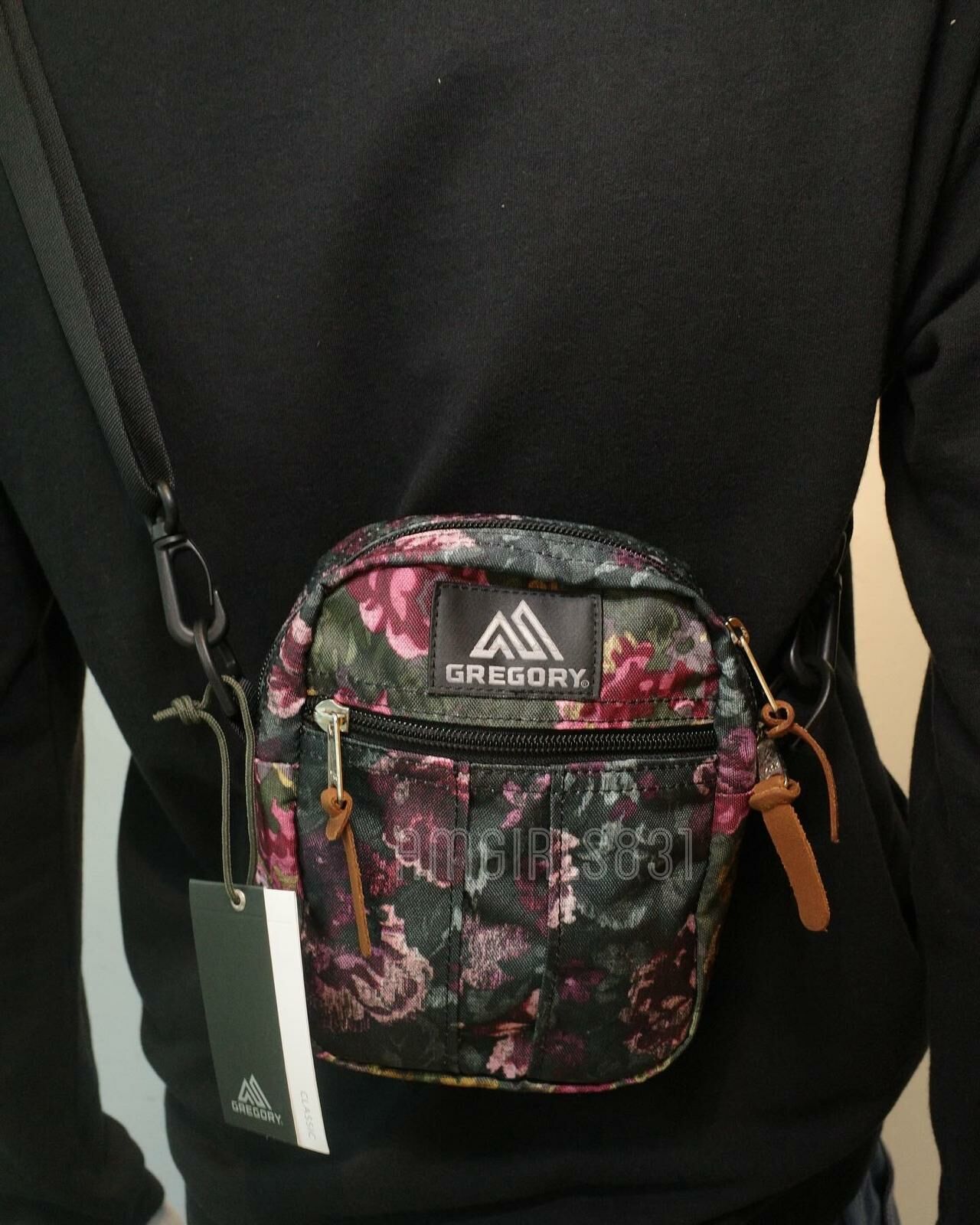 GREGORY QUICK POCKET M RUSTY TAPESTRY X GARDEN TAPESTRY 紫花併綠花