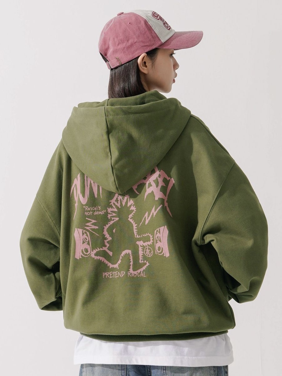 <預購> 韓國TWN Punkyrebel🎧高磅帽T#帽踢