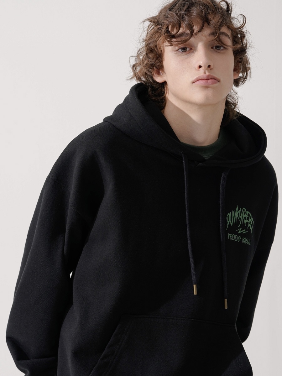 <預購> 韓國TWN Punkyrebel🎧高磅帽T#帽踢