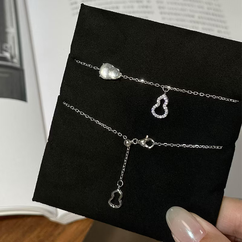silver清冷白冰玉葫蘆鑽手鍊