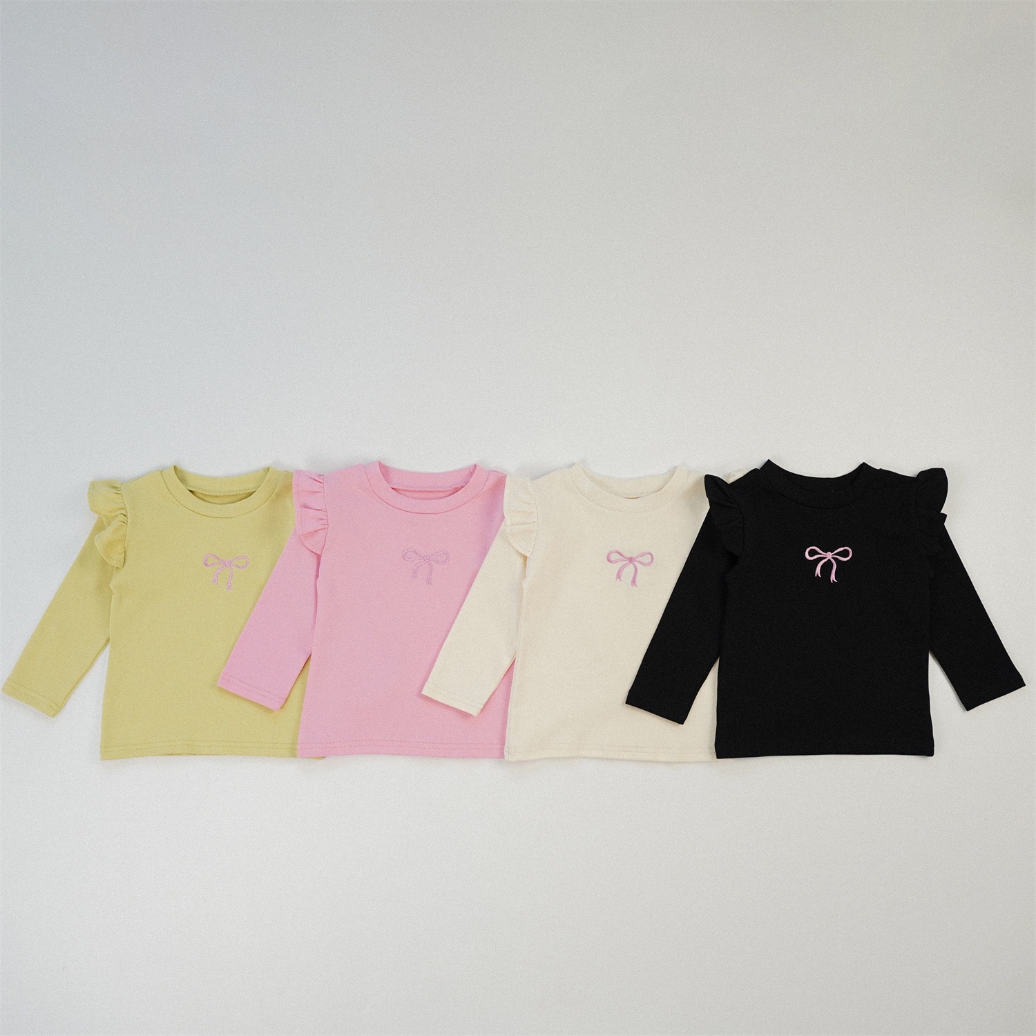 蝴蝶結飛袖上衣