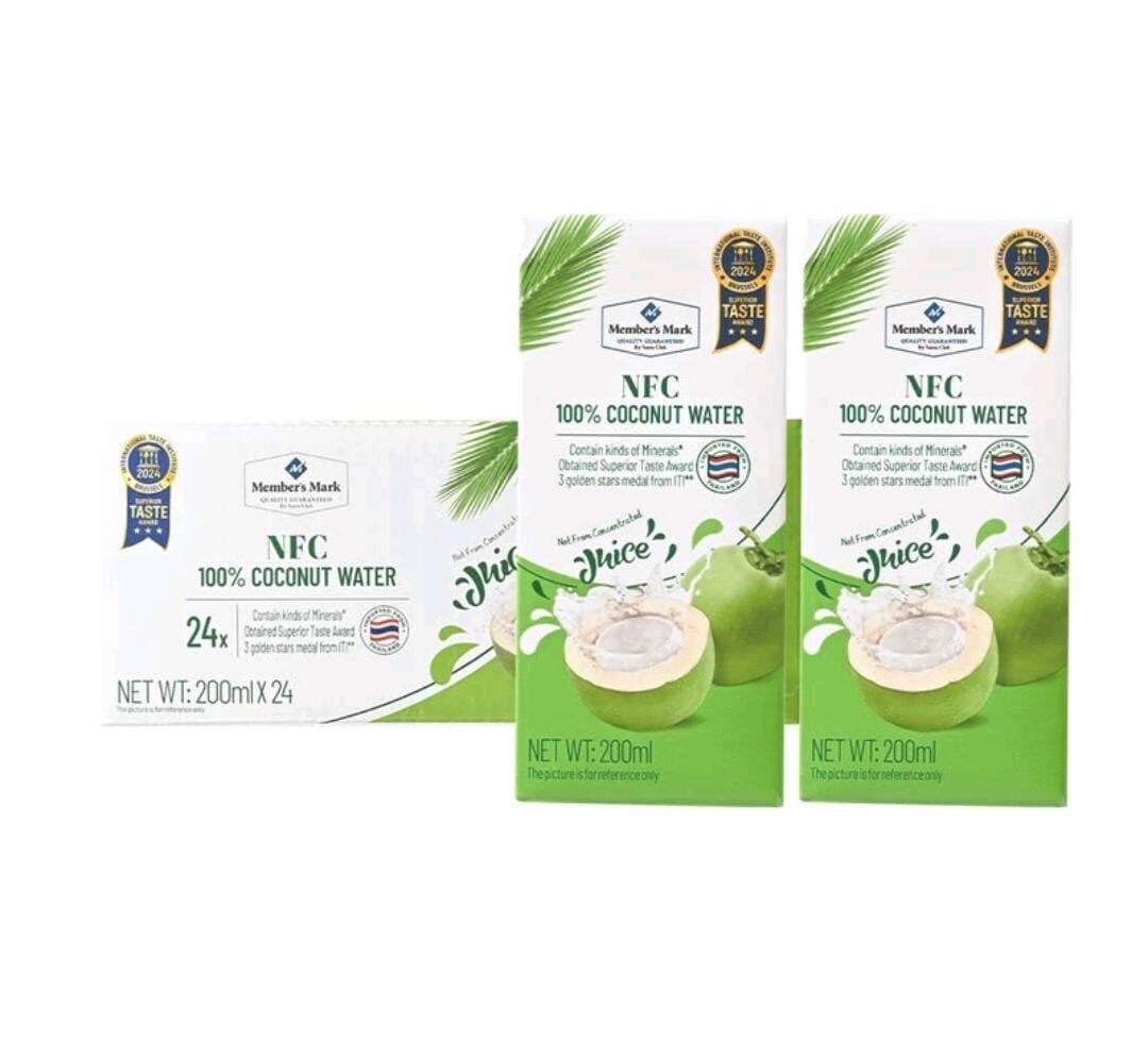 [Sam's Club] ＭＭ 椰子水, 200 ml x 24