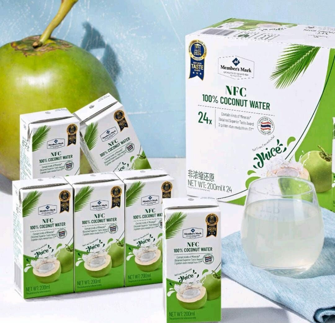 [Sam's Club] ＭＭ 椰子水, 200 ml x 24