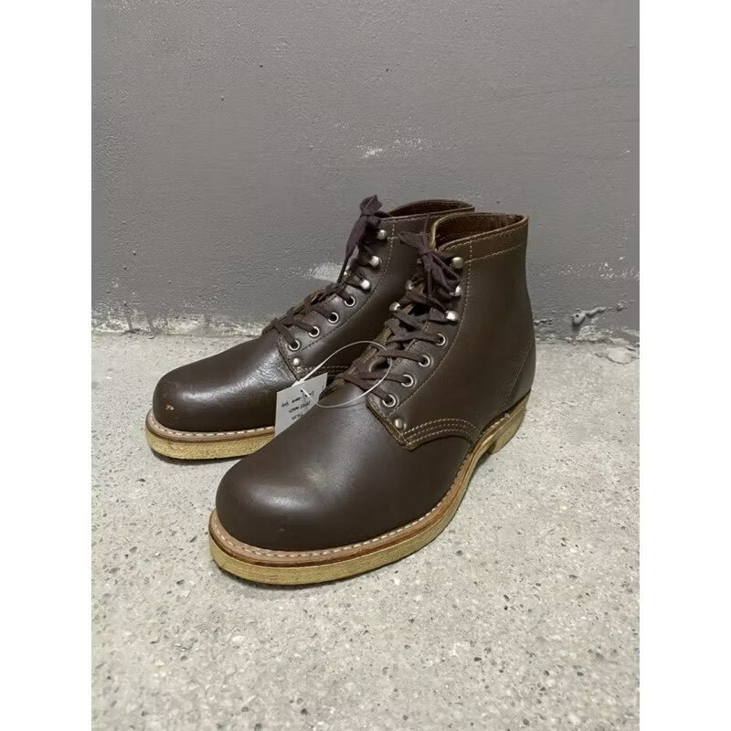 60's Plain Toe Work Boot US71/2 (25.5cm) Made in USA Deadstock