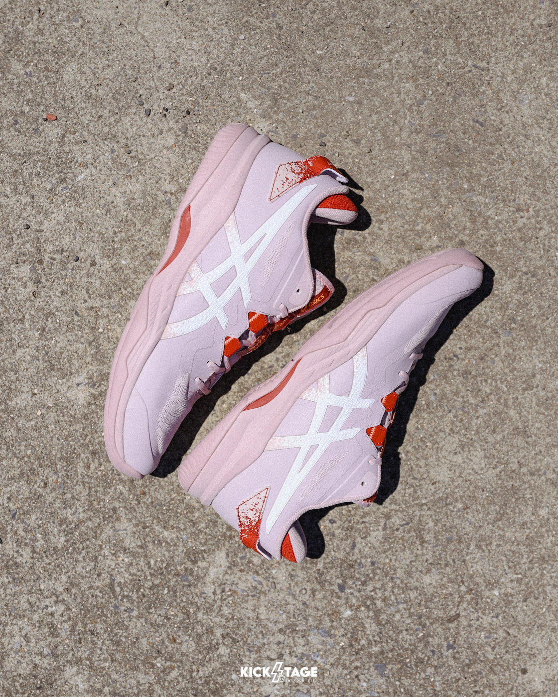 男女鞋 ASICS GEL-FASTBLAZE 粉色 輕量 緩衝 透氣 耐磨 大底 運動 籃球鞋【1063A087-700】