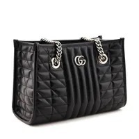 [S] GUCCI H TOTE S GG MARM2 LION/SILVER, 681483-UM8BN-1000 (SGC158)