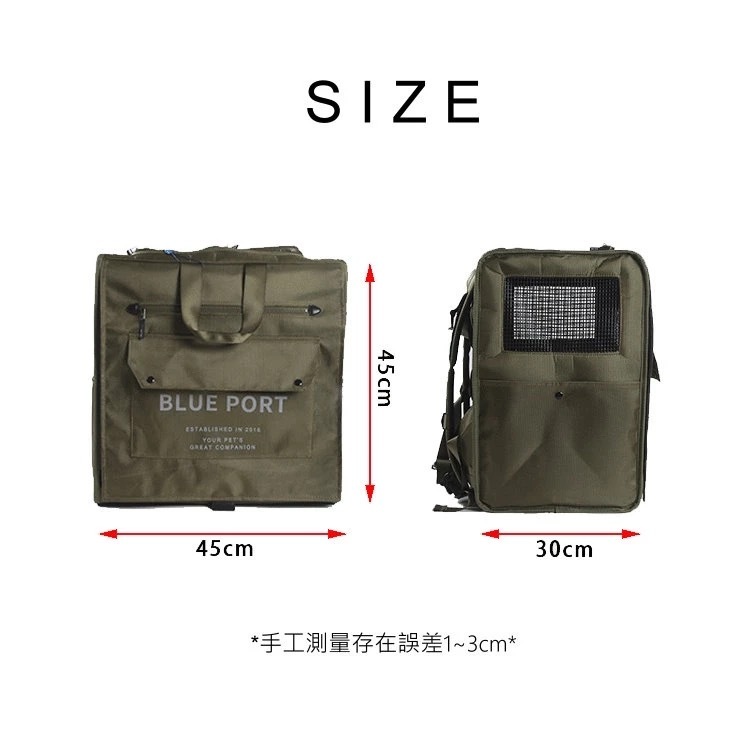 BluePort 加大版雙肩後背包（陳列商品，僅供來店自取）