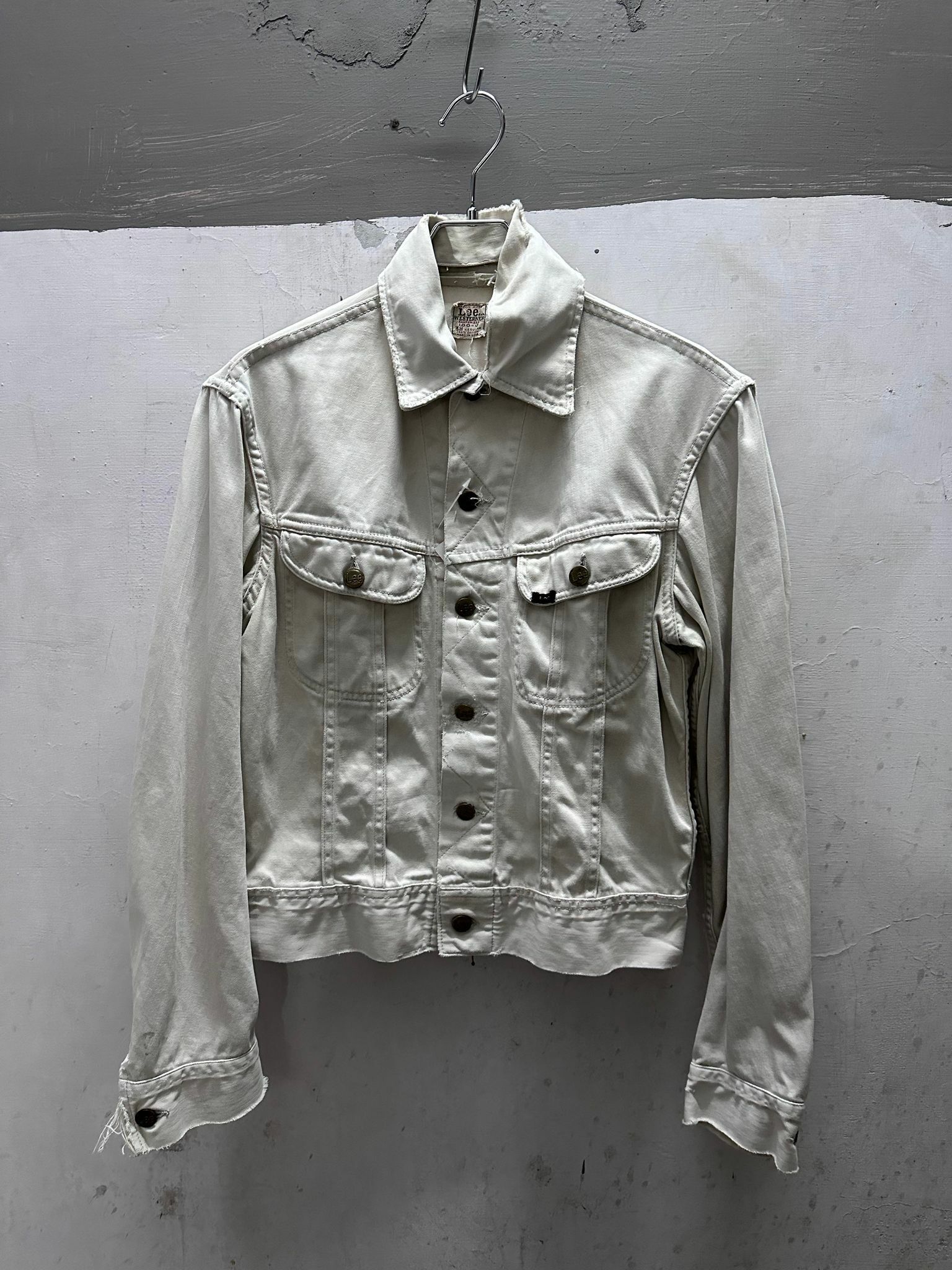 60's Lee 100-J Westerner Jacket  US38 ※Collar Crush